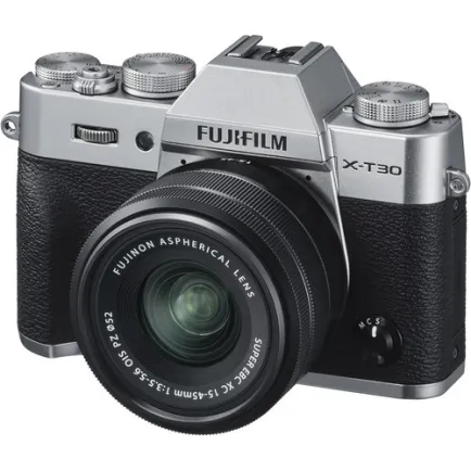 Kamera Mirrorless Kamera Fujifilm X-T30 Kit XC15-45mm f/3.5-5.6 OIS PZ Silver 2 1550155629000_img_1139513