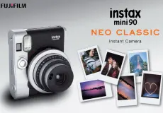 Kamera Instax Fujifilm Instax Mini 90 Neo Classic - Black 3 789456