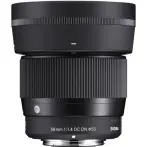 SIGMA 56mm f14 DC DN Contemporary Lens for Sony  Canon EF Mount
