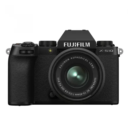 Kamera Mirrorless Kamera Fujifilm X-S10 Kit XC 15-45mm Black 1 cover