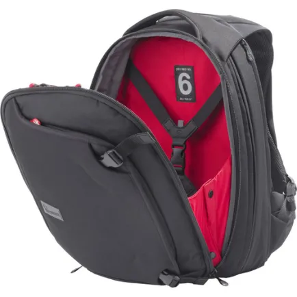 Backpacks Crumpler Dry Red No.6 2 crumpler_dry_red_no_6_black_taskameraid_1