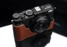 Case and Strap Gariz Halfcase Fujifilm X-70 Caramel (XS-CHX70CM) 3 fuji_halfcase_x70_xs_chx70cm_2