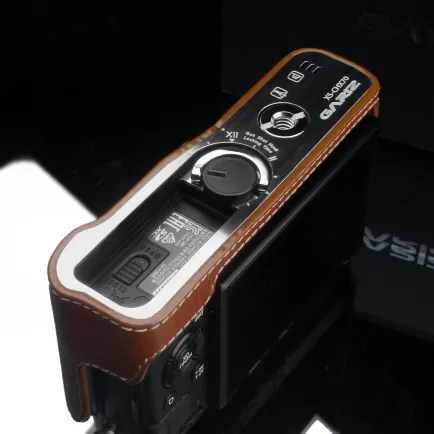 Case and Strap Gariz Halfcase Fujifilm X-70 Caramel (XS-CHX70CM) 4 fuji_halfcase_x70_xs_chx70cm_3