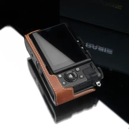 Case and Strap Gariz Halfcase Fujifilm X-70 Caramel (XS-CHX70CM) 5 fuji_halfcase_x70_xs_chx70cm_4