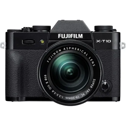 Kamera Mirrorless Kamera Fujifilm X-T10 kit XC 16-50mm F3.5-5.6 OIS II (Black) 1 fujifilm_x_t10_kit_xc16_50mm_black_taskameraid