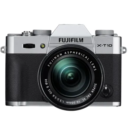 Kamera Mirrorless Kamera Fujifilm X-T10 kit XC 16-50mm F3.5-5.6 OIS II (Silver) 1 fujifilm_x_t10_kit_xc16_50mm_silver