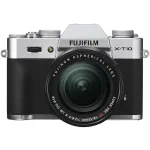 Kamera Mirrorless Kamera Fujifilm XT10 kit XF 1855mm F284 R LM OIS Silver