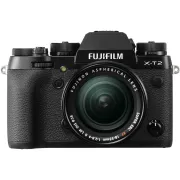 Kamera Mirrorless Kamera Fujifilm X-T2 kit XF 18-55mm F2.8-4 R LM OIS (Black)