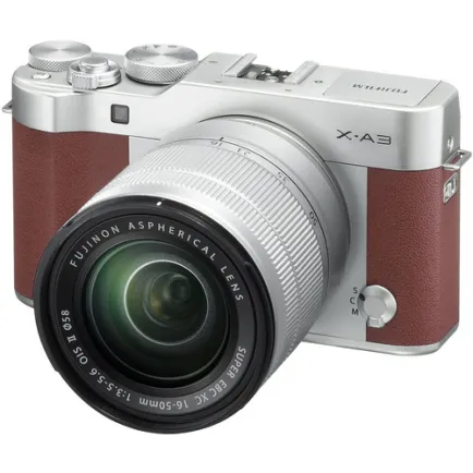 Kamera Mirrorless Kamera Fujifilm X-A3 kit XC 16-50mm F3.5-5.6 OIS II (Brown) 2 fujifilm_xa3_brown_taskameraid_1