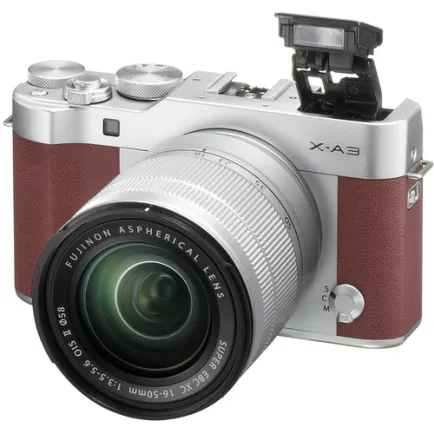 Kamera Mirrorless Kamera Fujifilm X-A3 kit XC 16-50mm F3.5-5.6 OIS II (Brown) 3 fujifilm_xa3_brown_taskameraid_2