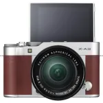 Kamera Mirrorless Kamera Fujifilm XA3 kit XC 1650mm F3556 OIS II Brown