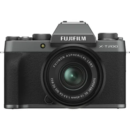 Kamera Mirrorless Kamera Fujifilm X-T200 kit XC 15-45mm  1 fujifilm_xt200_dark_silver_taskameraid