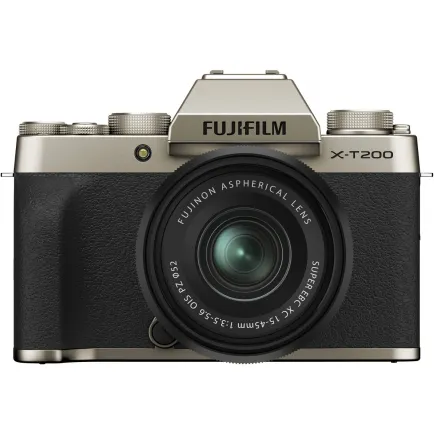 Kamera Mirrorless Kamera Fujifilm X-T200 kit XC 15-45mm  2 fujifilm_xt200_gold_taskameraid