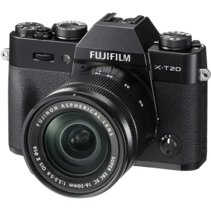 Kamera Mirrorless Kamera Fujifilm X-T20 kit XC 15-45mm  (Black) 3 fujifilm_xt20_kit_xc1650mm_black_taskameraid_2