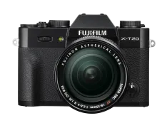 Kamera Mirrorless Kamera Fujifilm X-T20 kit XF 18-55mm F2.8-4 R LM OIS (Black)