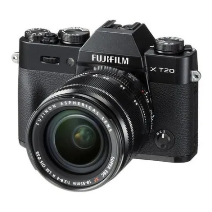 Kamera Mirrorless Kamera Fujifilm X-T20 kit XF 18-55mm F2.8-4 R LM OIS (Black) 3 fujifilm_xt20_kit_xf1855mm_black_taskameraid_3