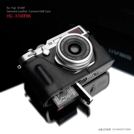 Case and Strap Gariz Halfcase Fujifilm X-100F Black (HG-X100FBK) 1 gariz_half_case_fujifilm_bl_x100bk