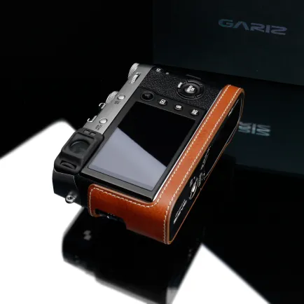 Case and Strap Gariz Halfcase Fujifilm X-100F Caramel (HG-X100FCM) 5 gariz_half_case_fujifilm_bl_x100cm_e