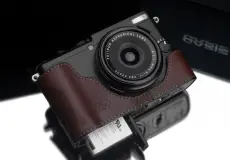 Case and Strap Gariz Halfcase Fujifilm X-70 Brown (XS-CHX70BR) 1 gariz_halfcase_x70_xs_chx70br