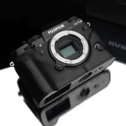 Case and Strap Gariz Halfcase Fujifilm X-T2 Black (XS-CHT2BK) 1 gariz_halfcase_xt2_black