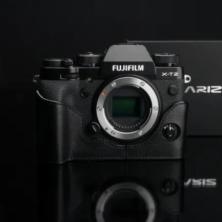 Case and Strap Gariz Halfcase Fujifilm X-T2 Black (XS-CHT2BK) 2 gariz_halfcase_xt2_black_1