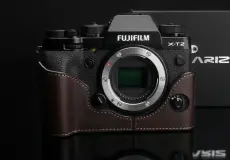 Case and Strap Gariz Halfcase Fujifilm X-T2 Brown (XS-CHT2BR) 2 gariz_halfcase_xt2_brown_chxt2br_1