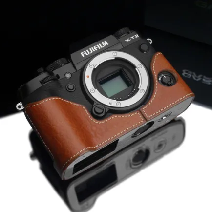 Case and Strap Gariz Halfcase Fujifilm X-T2 Caramel (XS-CHT2CM) 1 gariz_halfcase_xt2_camel_chxt2cm