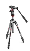 Tripod dan Monopod Manfrotto Befree live Carbon tripod twist with video head MVKBFRTC-LIVE