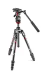 Manfrotto Befree live Carbon tripod twist with video head MVKBFRTCLIVE