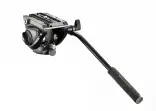 Manfrotto Lightweight Fluid Tripod Video head with Flat Base  MVH500AH