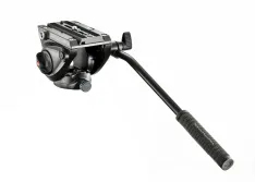 Tripod dan Monopod Manfrotto Lightweight Fluid Tripod Video head with Flat Base - MVH500AH