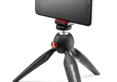 Tripod dan Monopod Manfrotto Pixi Mini Black with Universal Smartphone Clamp MTPIXICLAMP-BK 2 manfrotto_pixi_clamp_taskameraid_2