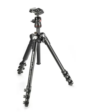 Tripod dan Monopod Manfrotto BeFree MKBFRA4 Aluminium Travel Tripod with ball head 1 manfrotto_tripod_befree_mkbfra4_black