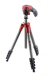 Tripod dan Monopod Manfrotto Compact Action Alumunium Tripod Red MKCOMPACTACNRD