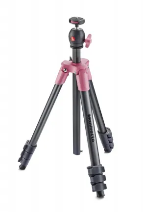 Tripod dan Monopod Manfrotto Tripod Compact Light PINK MKCOMPACTLT-PK 1 mkcompactlt_pink_taskameraid_1