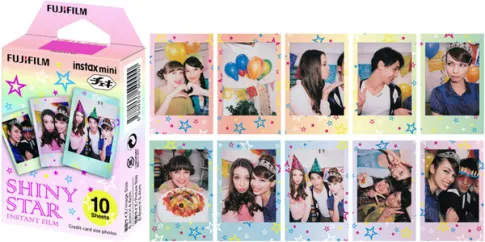 Kamera Instax Fujifilm Refill Instax Mini Film Shiny Star - 10 lembar 4 refill_instax_mini_shiny_star_taskameraid_3