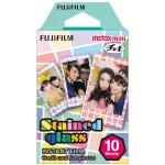 Kamera Instax Fujifilm Refill Instax Mini Film Stained Glass  10 lembar