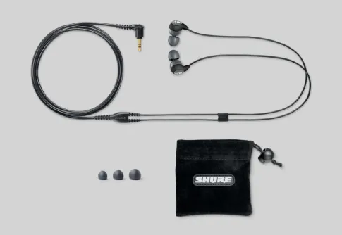 Earphone, Headphone & Mic SHURE SE112 Sound Isolating™ Earphones<br><br> 2 se112_grey2