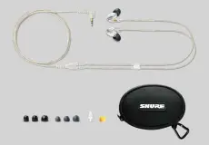 Earphone, Headphone & Mic SHURE SE315 Sound Isolating Earphones 2 se315_clear2