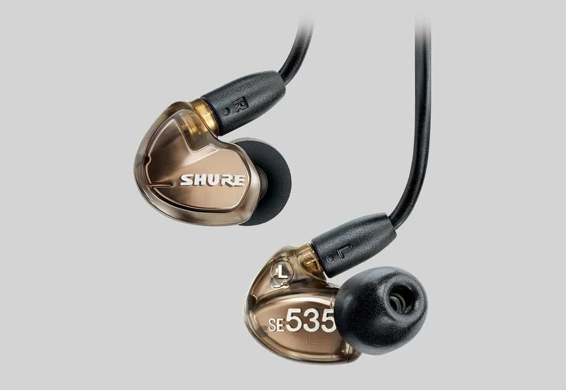 SHURE SE535 Sound Isolating Earphones Earphone, Headphone Mic Tas  Kamera Indonesia