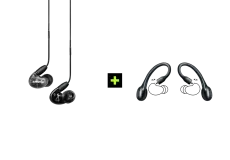 Earphone, Headphone & Mic SHURE Aonic 4 Sound Isolating Earphone 1 shure_aonic_4_black_taskameraid_6