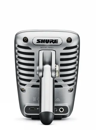 Earphone, Headphone & Mic SHURE MV51 Digital Large-Diaphragm Microphone 3 shure_mv51_home_recording_3