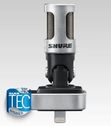 Earphone, Headphone & Mic SHURE MV88-A iOS Digital Stereo Microphone 1 shure_mv88_a_ios