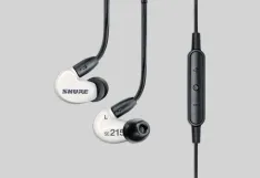 Earphone, Headphone & Mic SHURE SE215m+ Special Edition Sound Isolating™ Earphones with Detachable Cable and Remote + Mic
