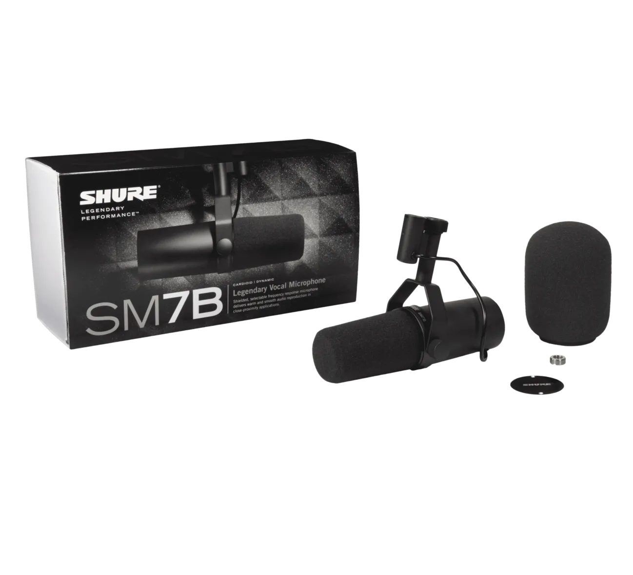 SHURE SM7B Dynamic Studio Vocal Microphone Earphone, Headphone & Mic