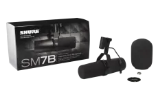 Earphone, Headphone & Mic SHURE SM7B Dynamic Studio Vocal Microphone 7 shure_sm7b_mic_taskameraid__8