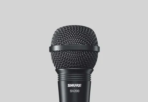 Earphone, Headphone & Mic SHURE SV200 Vocal Microphone 1 shure_sv200_mic