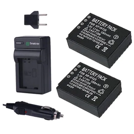 Battery and Charger Smatree Battery Fujifilm W126 1 smatree_battery_w126_for_fujifilm_xa3_xt10_xt20_xt2_xe2