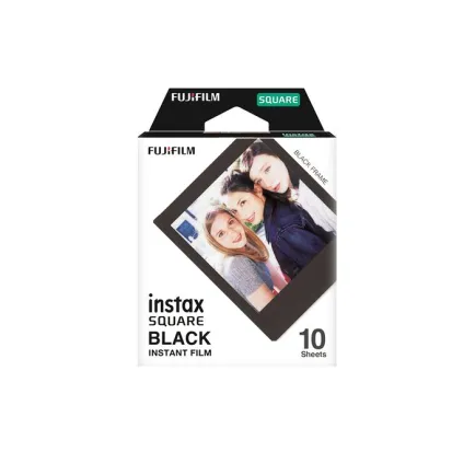 Kamera Instax Refill Instax Square Film Black - isi 10 lembar 1 square_black