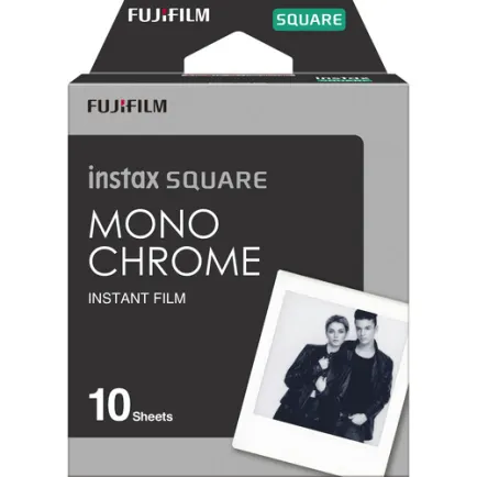 Kamera Instax Fujifilm Refill Instax Square Monochrome isi 10 Lembar 2 square_monochrome